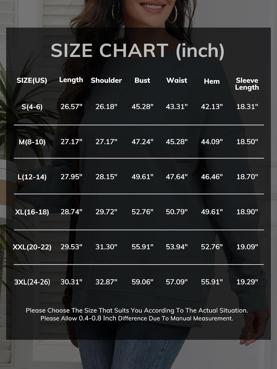 imageATHMILE Womens Casual Crew Neck Sweatshirt Loose Soft Long Sleeve Shirts Oversized Pullover Tops Fall OutfitsGrey