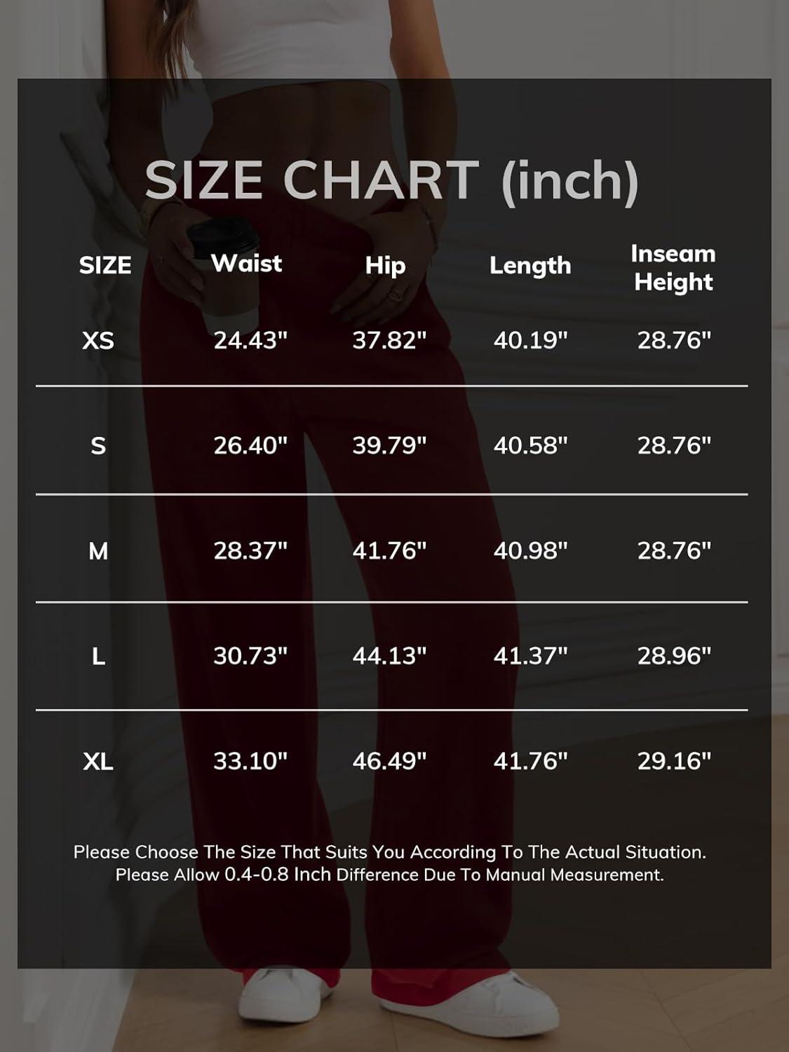 imageATHMILE Womens Wide Leg Sweatpants High Waisted Baggy Interior Drawstring Joggers Straight Leg Sweat Pants with PocketsPink
