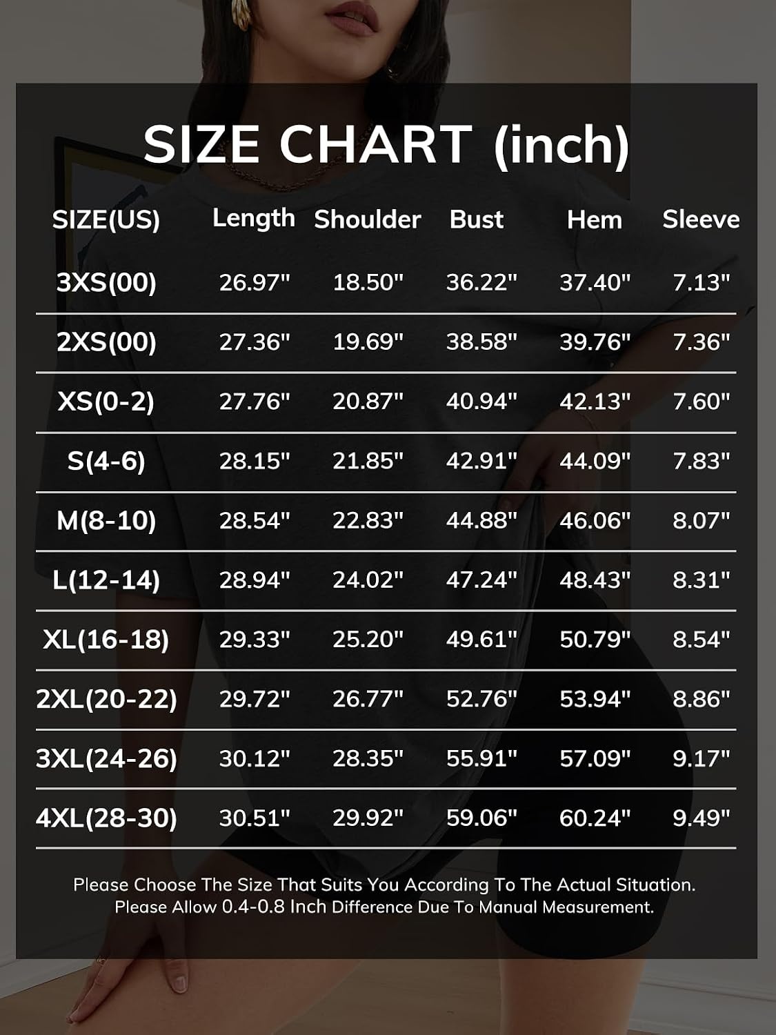 image:imageATHMILE Womens Oversized T Shirts Short Sleeve Workout Tops Cotton Casual Loose Fit Basic Graphics Gym Summer Plus Size Fashion ClothesOrange