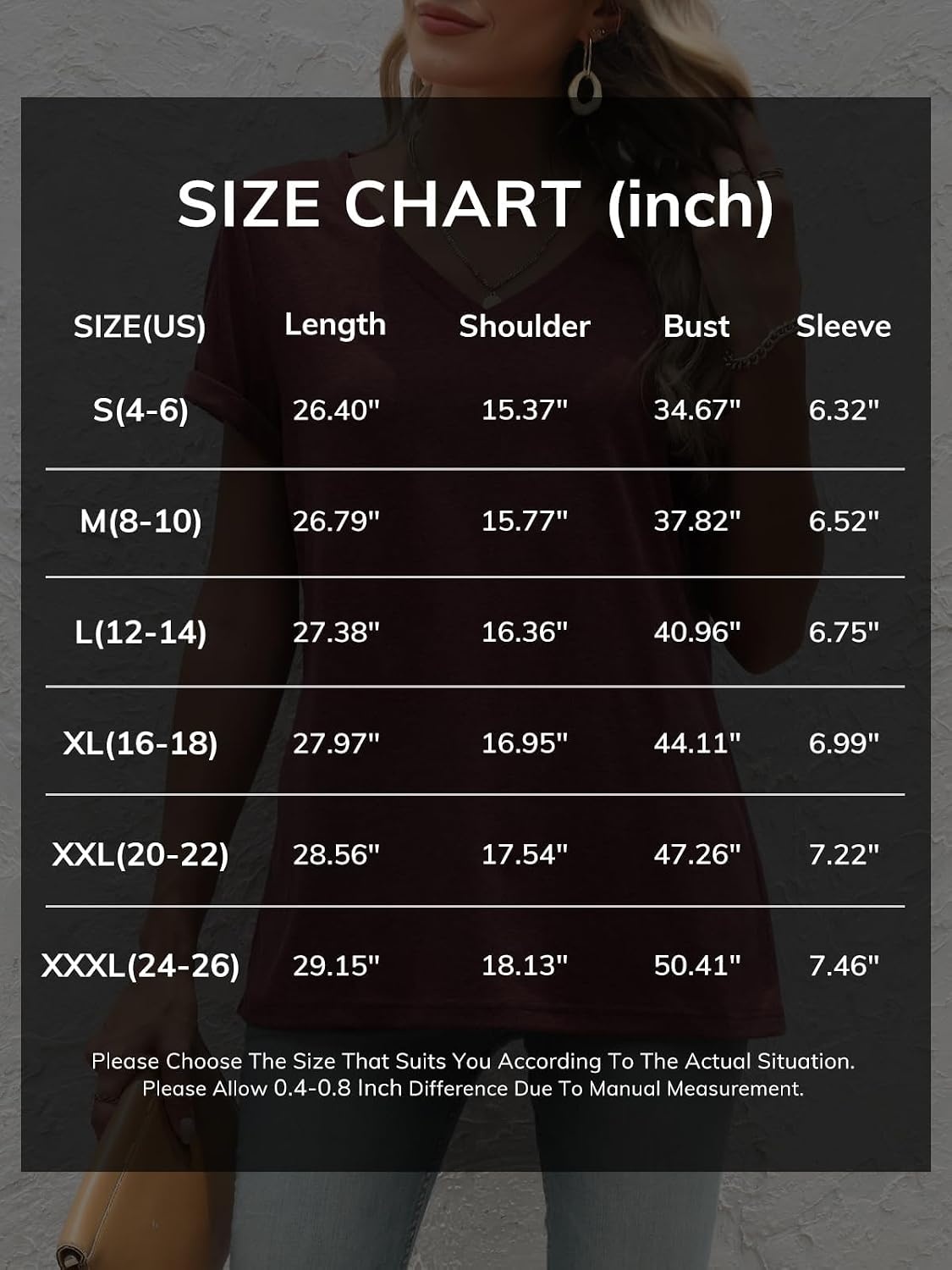 image:imageATHMILE T Womens Short Sleeve TShirts V Neck Summer Tops Basic Tees Lightweight Breathable Casual Sorf Spring Summer Workout Outfits ClothesBlue Flower